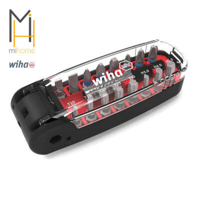 Отвертка с набором бит Wiha Crocodile Mouth Bit Black 17 Piece Set