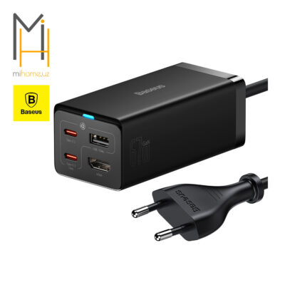Сетевое зарядное устройство Baseus GaN5 Pro Desktop Fast Charger 1U+2C+HDMI 67W