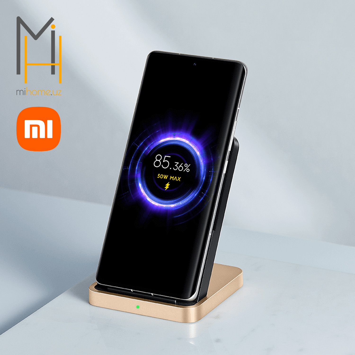 Беспроводное Зарядное Устройство Xiaomi 50W Wireless Charging Stand -  MiHome.Uz