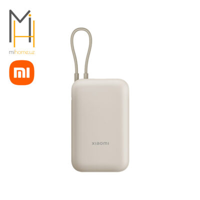 Внешний аккумулятор Xiaomi Power Bank With Cable USB-C Pocket Version 10000 mAh