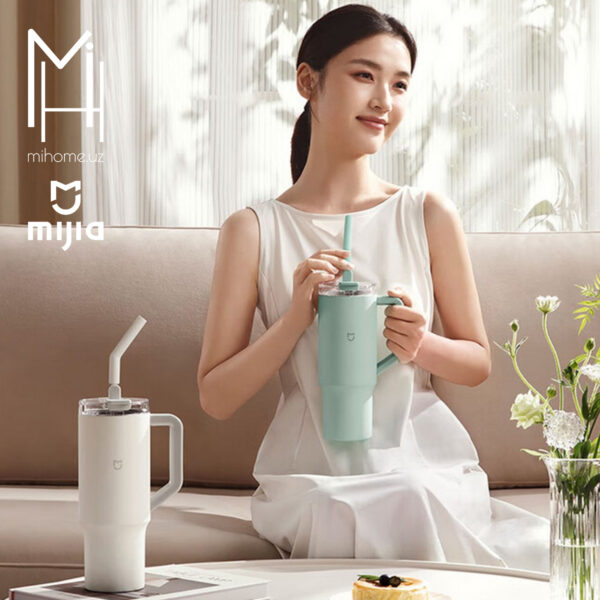 Термокружка Xiaomi Mijia Sippy Cup 1L (MJXGB01RM) — изображение 4