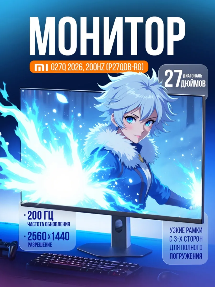 Монитор REDMI 27' G27Q 2026 6 6941948708525 1 результат
